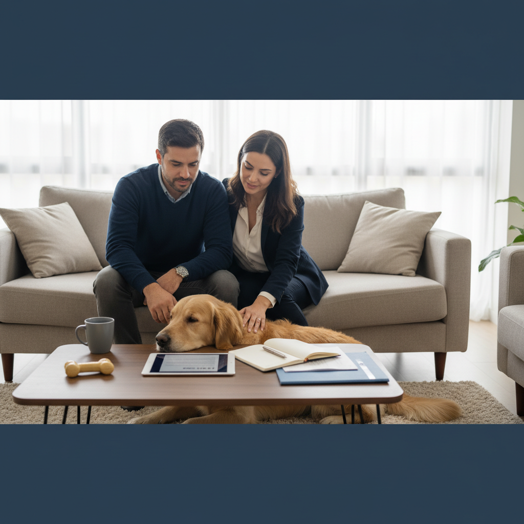 Quem fica com o cachorro após a separação? Entenda a custódia compartilhada de pets